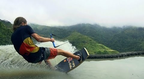 Wakeskating the Eighth Wonder of the World