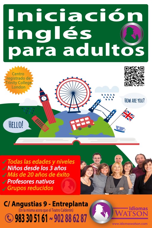 Iniciación de inglés para adultos con Idiomas Watson en Valladolid Iniciación de inglés para adultos con Idiomas Watson en Valladolid